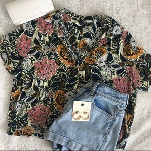 🔥Short-sleeve button up